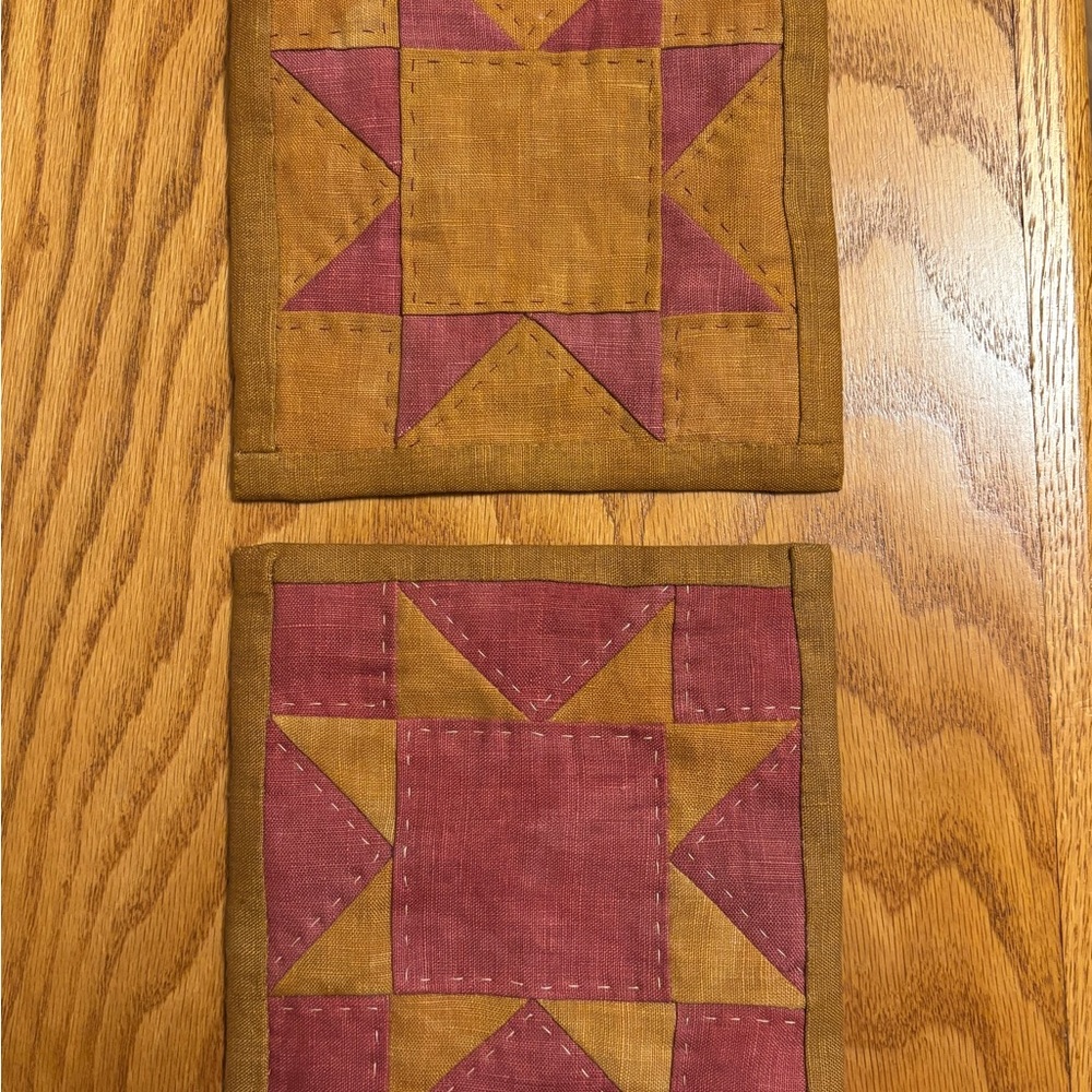 Handcrafted Quilted Coasters